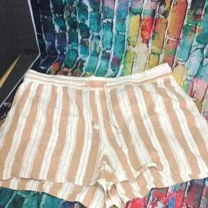 Old navy‎ plus size 4X khaki and white soft pull on shorts